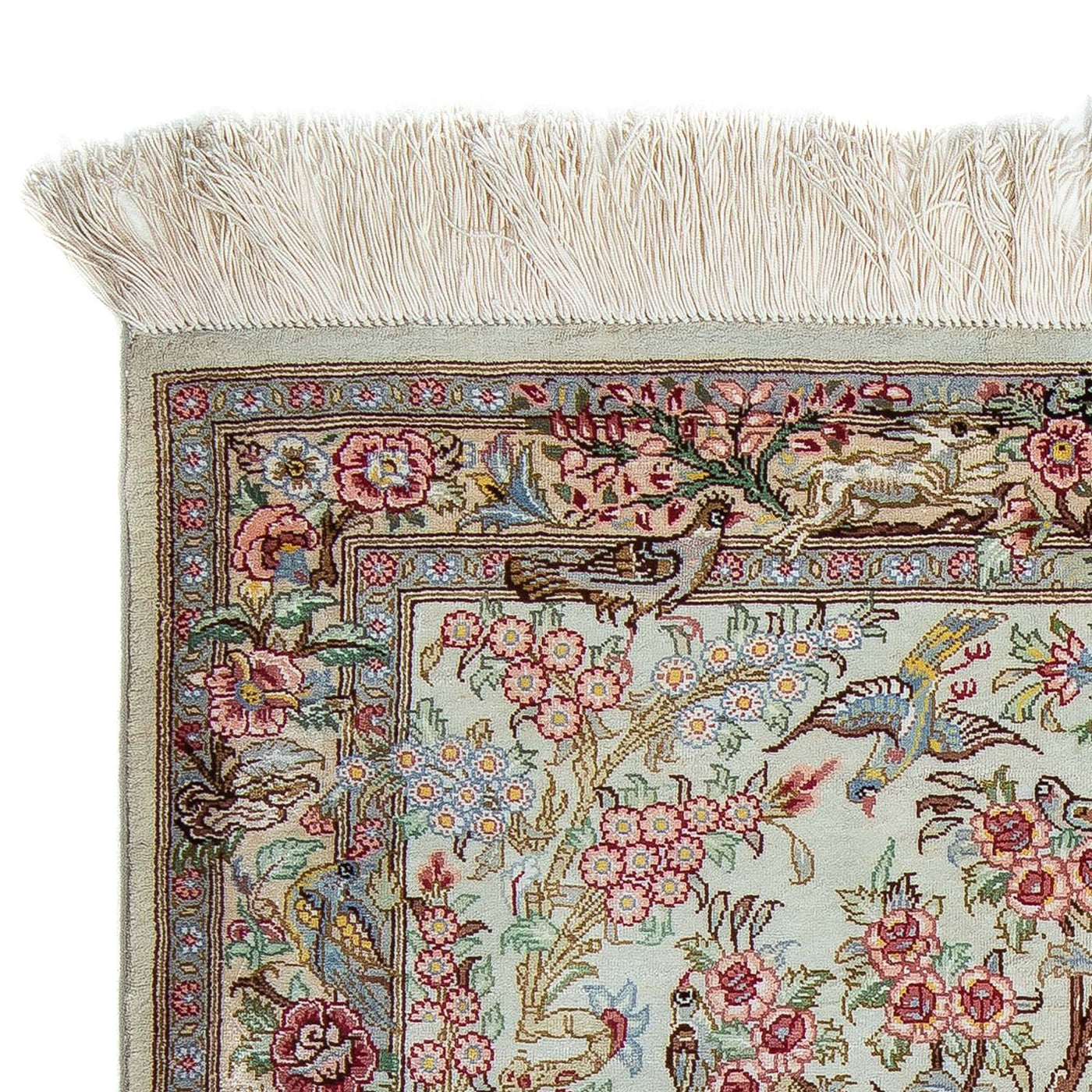 Qom Tapijt 94x60cm - Perzisch tapijt