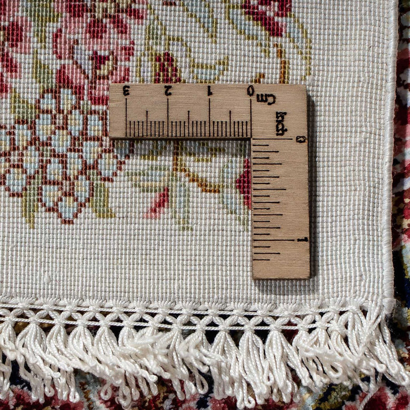 Perzisch tapijt - Ghom - 91 x 59 cm - beige