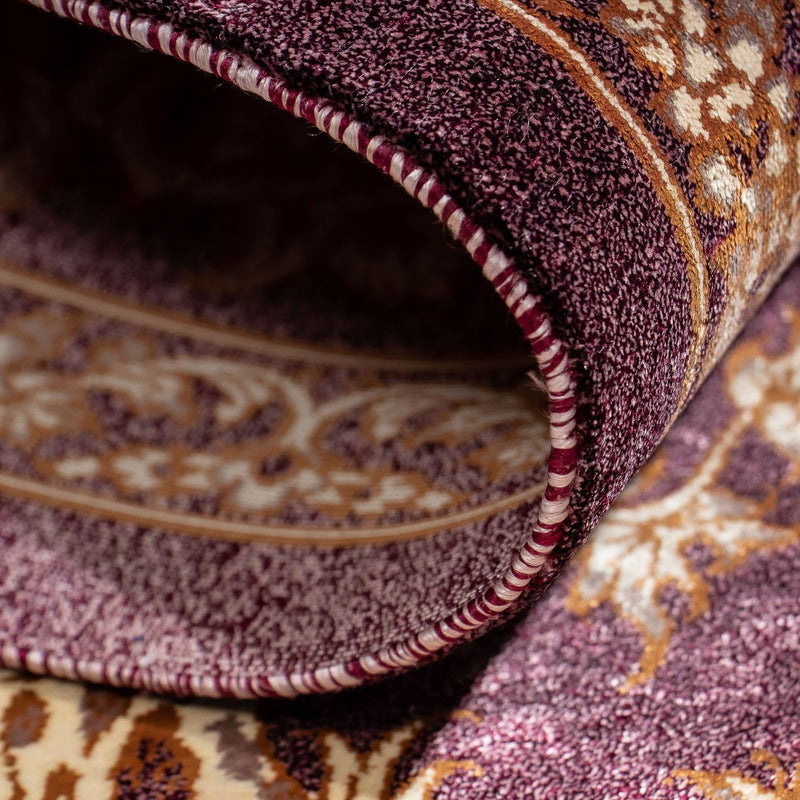 Perzisch tapijt - Ghom - 87 x 59 cm - paars