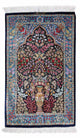 Qom Tapijt 96x57cm - Perzisch tapijt