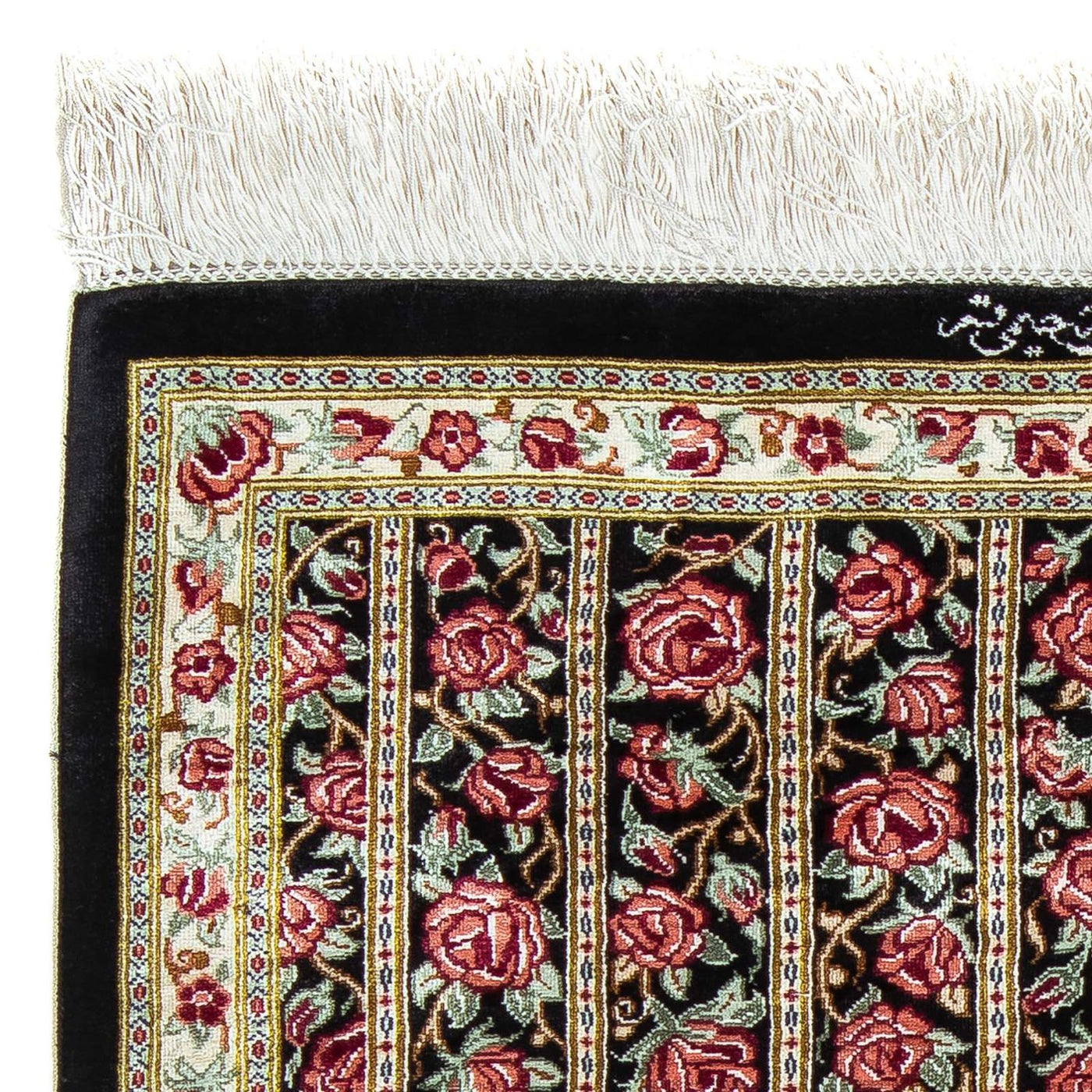 Qom Tapijt 78x57cm - Perzisch tapijt