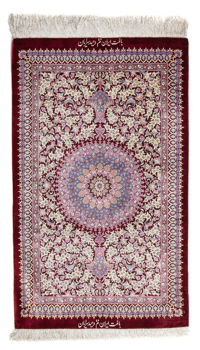 Qom Tapijt 59x101cm - Perzisch tapijt