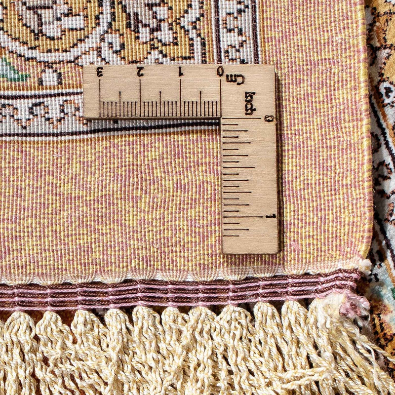 Perzisch tapijt - Ghom - 96 x 59 cm - bruin