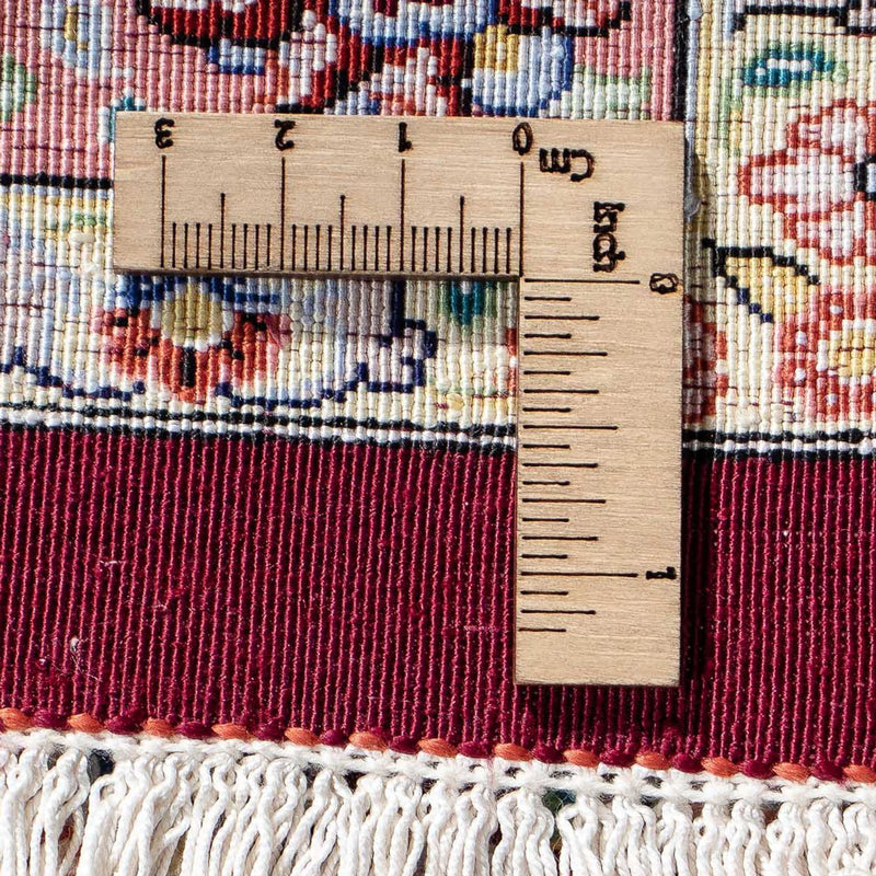 Perzisch tapijt - Ghom - 86 x 60 cm - veelkleurig