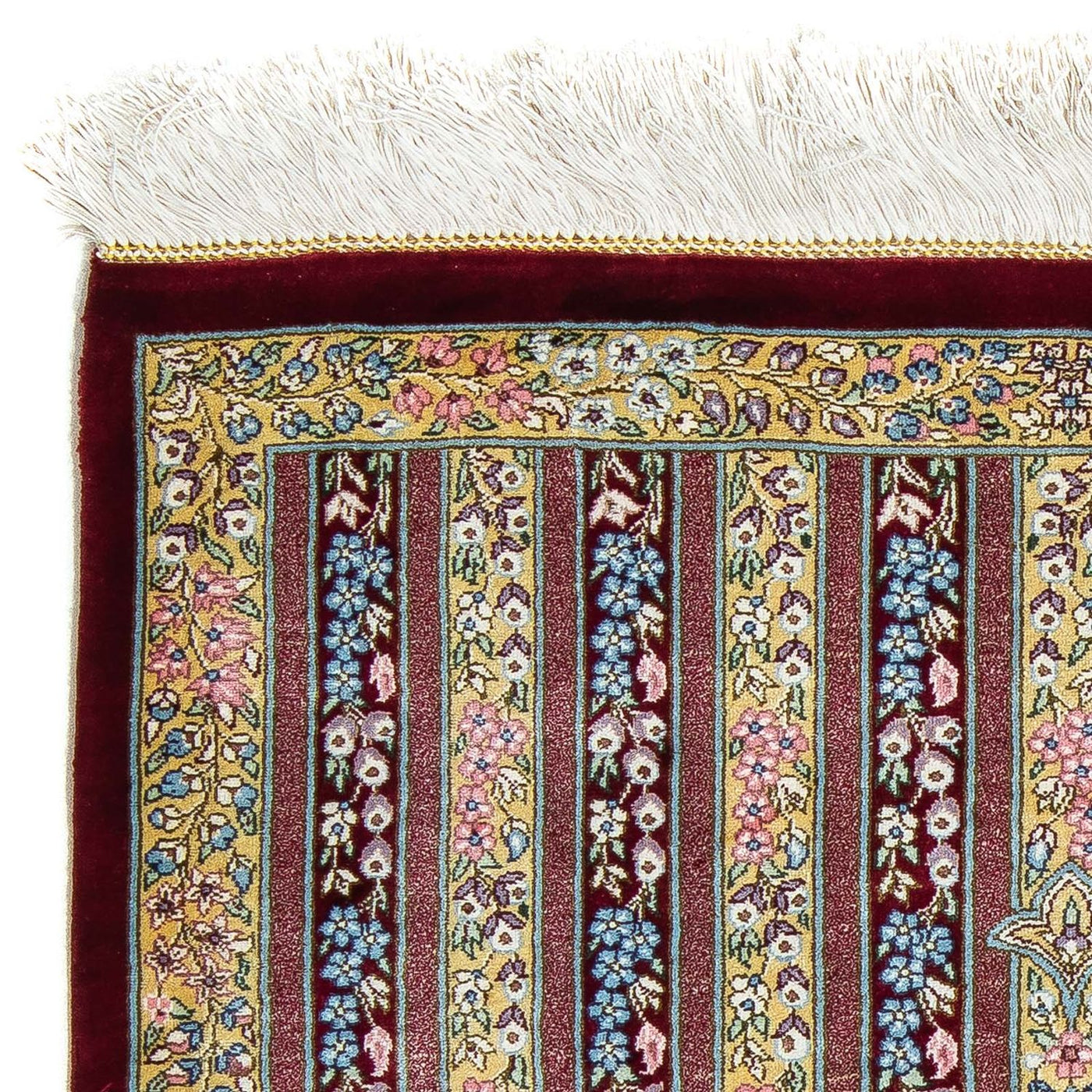 Qom Tapijt 86x60cm - Perzisch tapijt