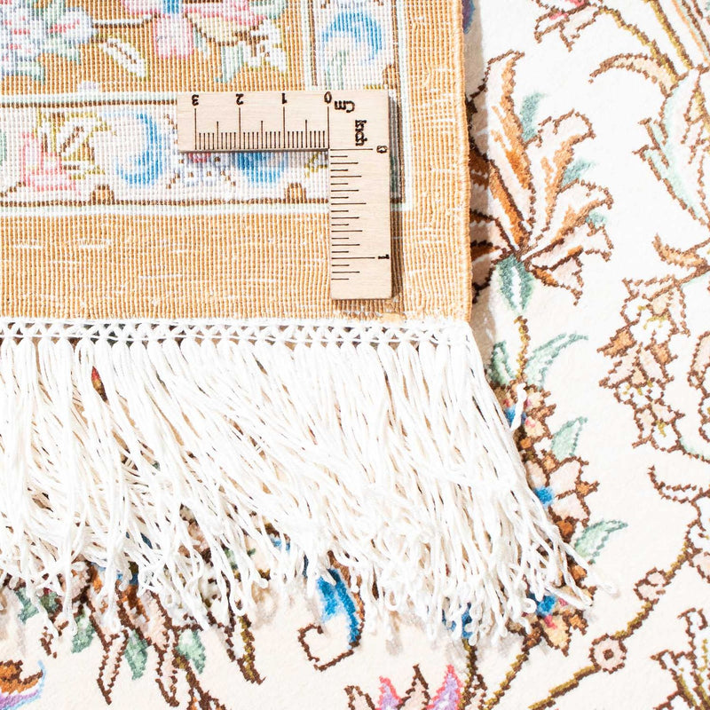 Perzisch tapijt - Ghom - 124 x 79 cm - beige