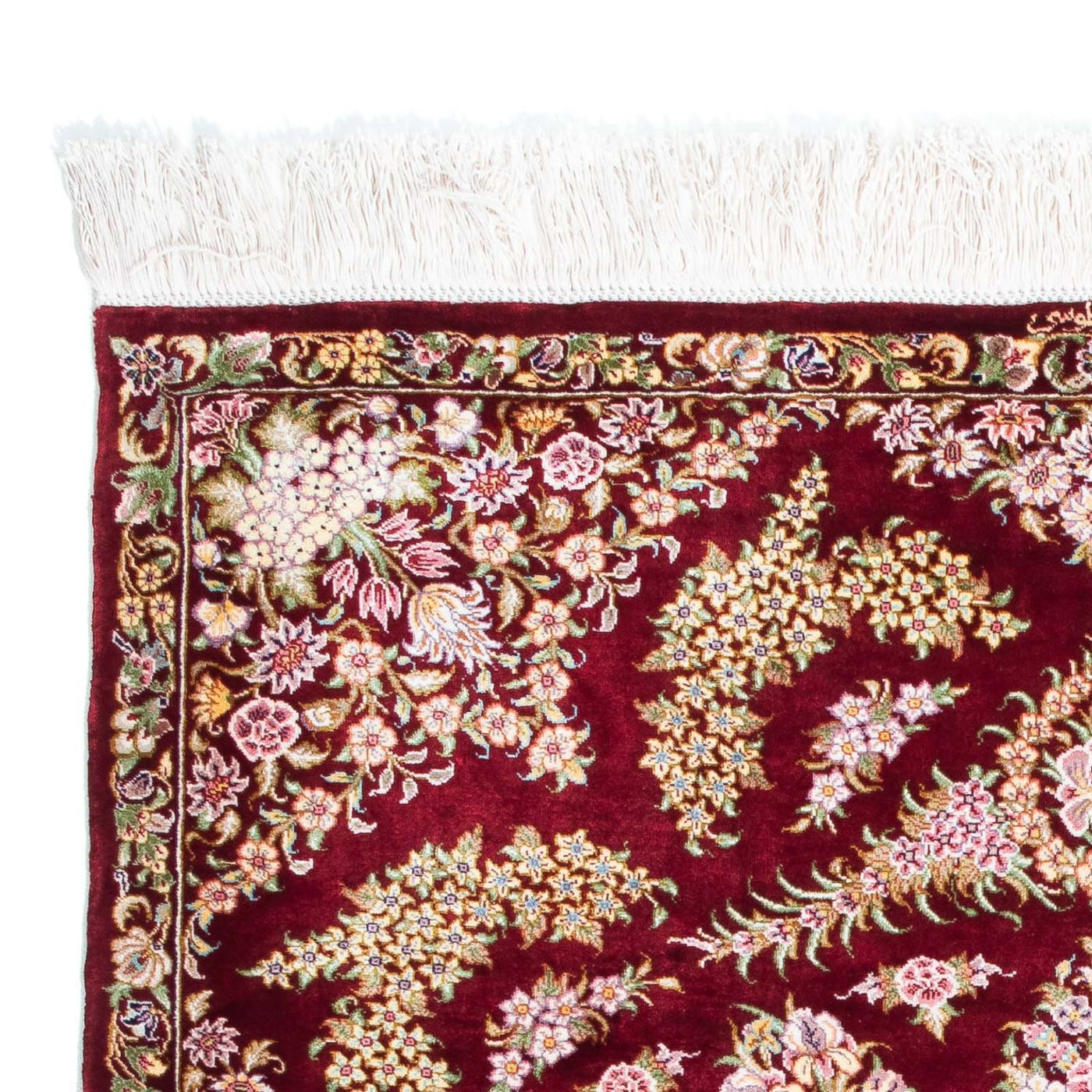 Qom Tapijt 122x85cm - Perzisch tapijt