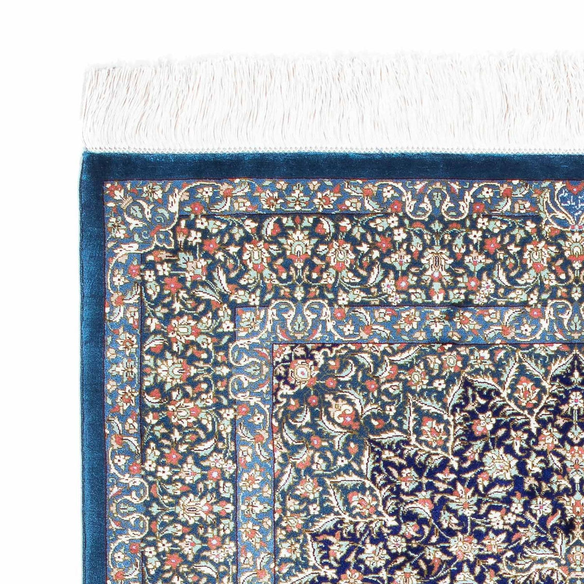 Qom Tapijt 78x121cm - Perzisch tapijt