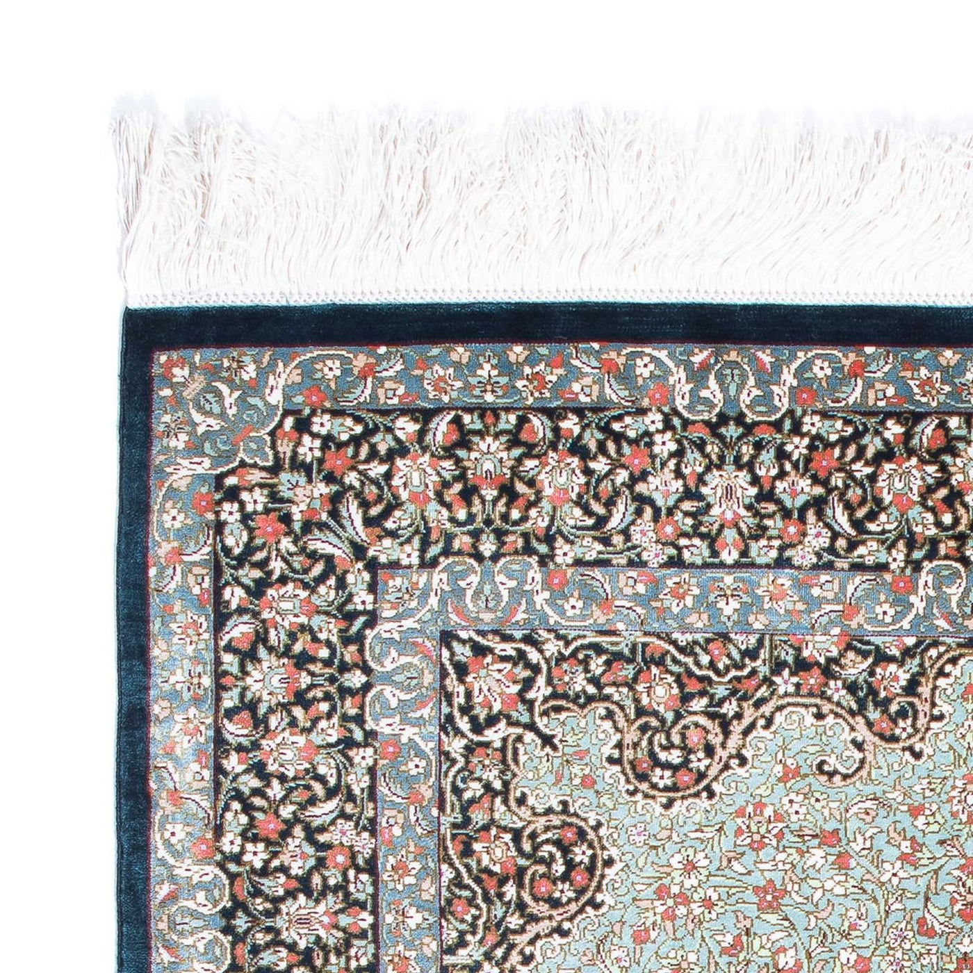 Qom Tapijt 121x77cm - Perzisch tapijt