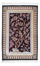 Qom Tapijt 123x79cm - Perzisch tapijt