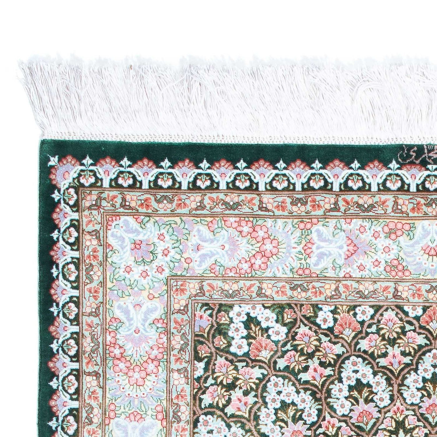 Qom Tapijt 128x83cm - Perzisch tapijt