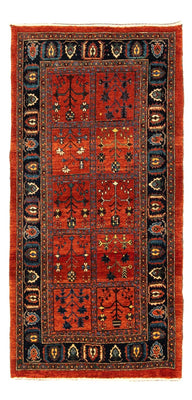 Gabbeh Tapijt - Kashkuli Perzisch - 164 x 81 cm - donkerrood