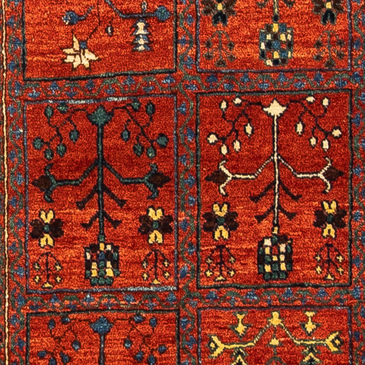 Gabbeh Tapijt - Kashkuli Perzisch - 164 x 81 cm - donkerrood
