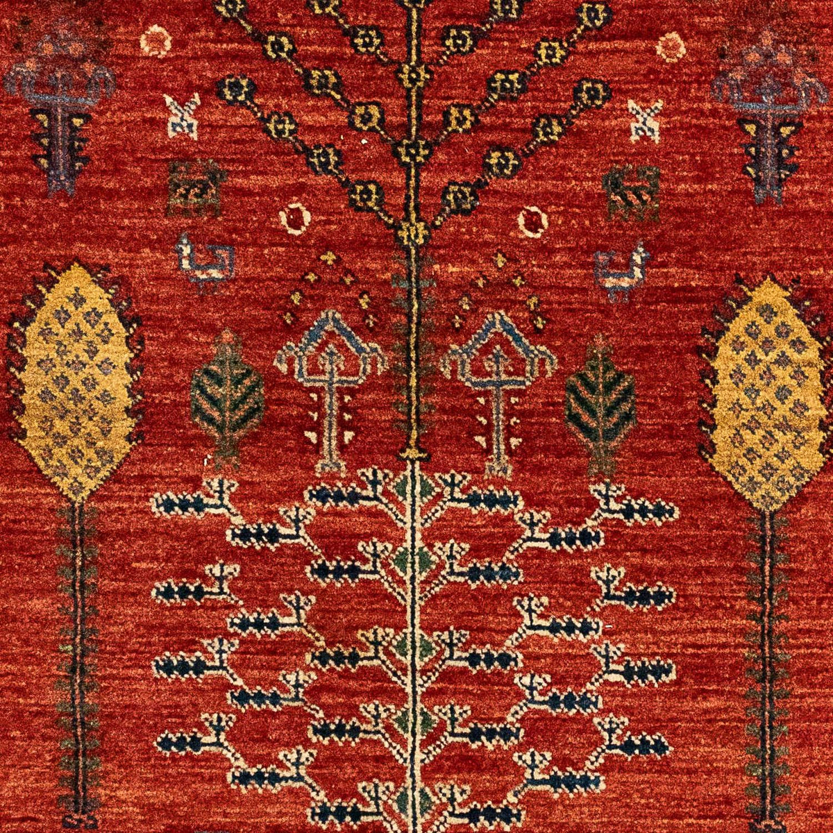 Gabbeh Tapijt - Kashkuli Perzisch - 120 x 85 cm - donkerrood