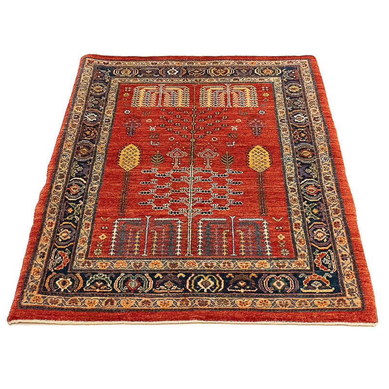 Gabbeh Tapijt - Kashkuli Perzisch - 120 x 85 cm - donkerrood