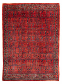 Gabbeh Tapijt - Kashkuli Perzisch - 345 x 260 cm - donkerrood