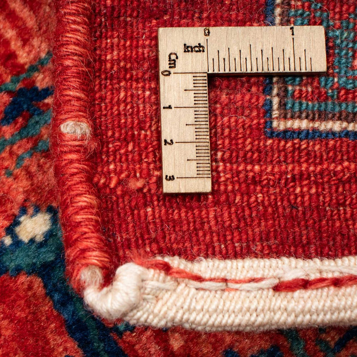 Gabbeh Tapijt - Kashkuli Perzisch - 345 x 260 cm - donkerrood