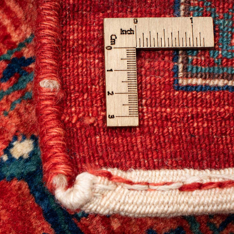 Gabbeh Tapijt - Kashkuli Perzisch - 345 x 260 cm - donkerrood