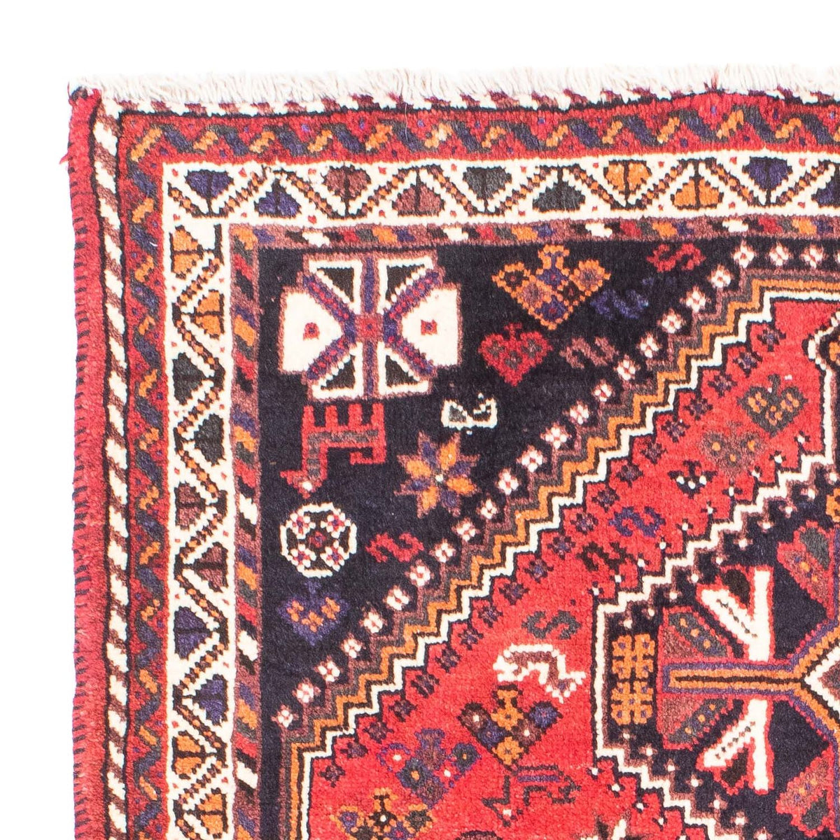 Perzisch Tapijt - Nomadisch - 169 x 115 cm - donkerrood