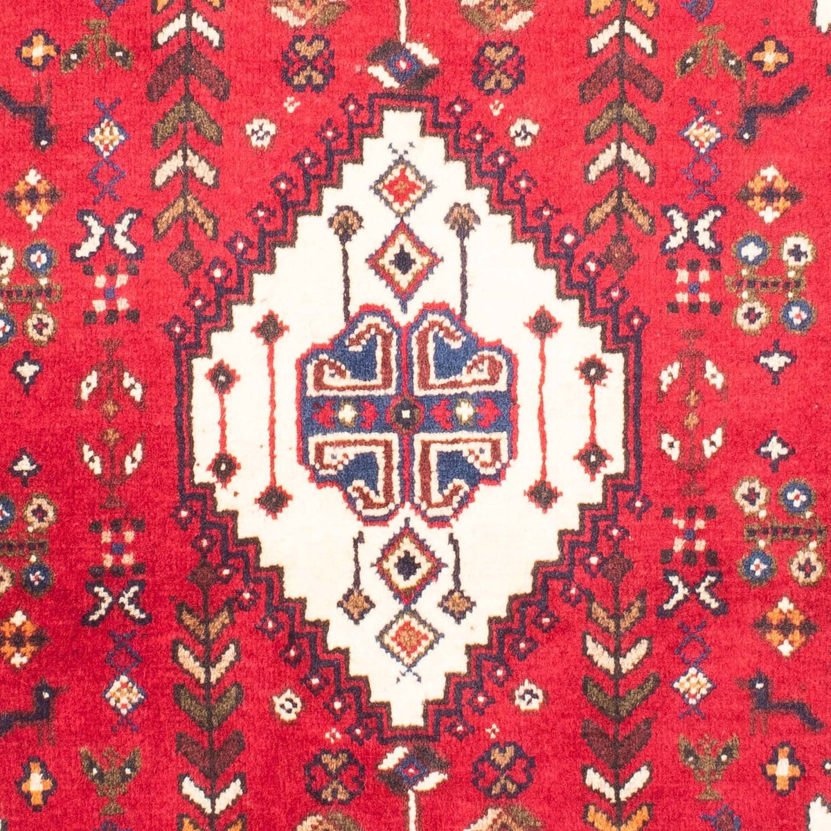 Perzisch Tapijt - Nomadisch - 153 x 105 cm - donkerrood