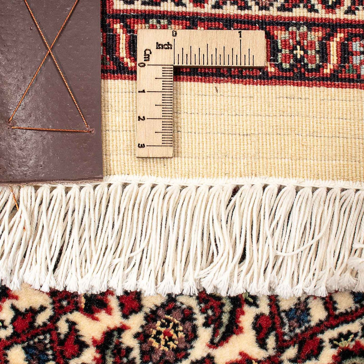 Perzisch tapijt - Bijar - 208 x 147 cm - beige