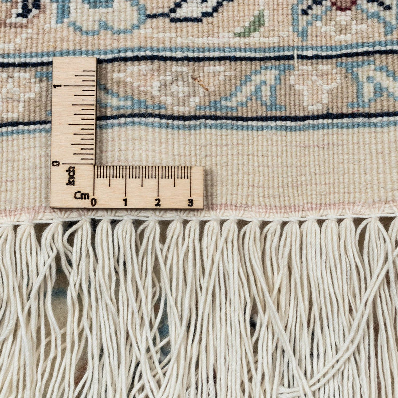 Perzisch tapijt - Nain - Koninklijk - 300 x 250 cm - zilver