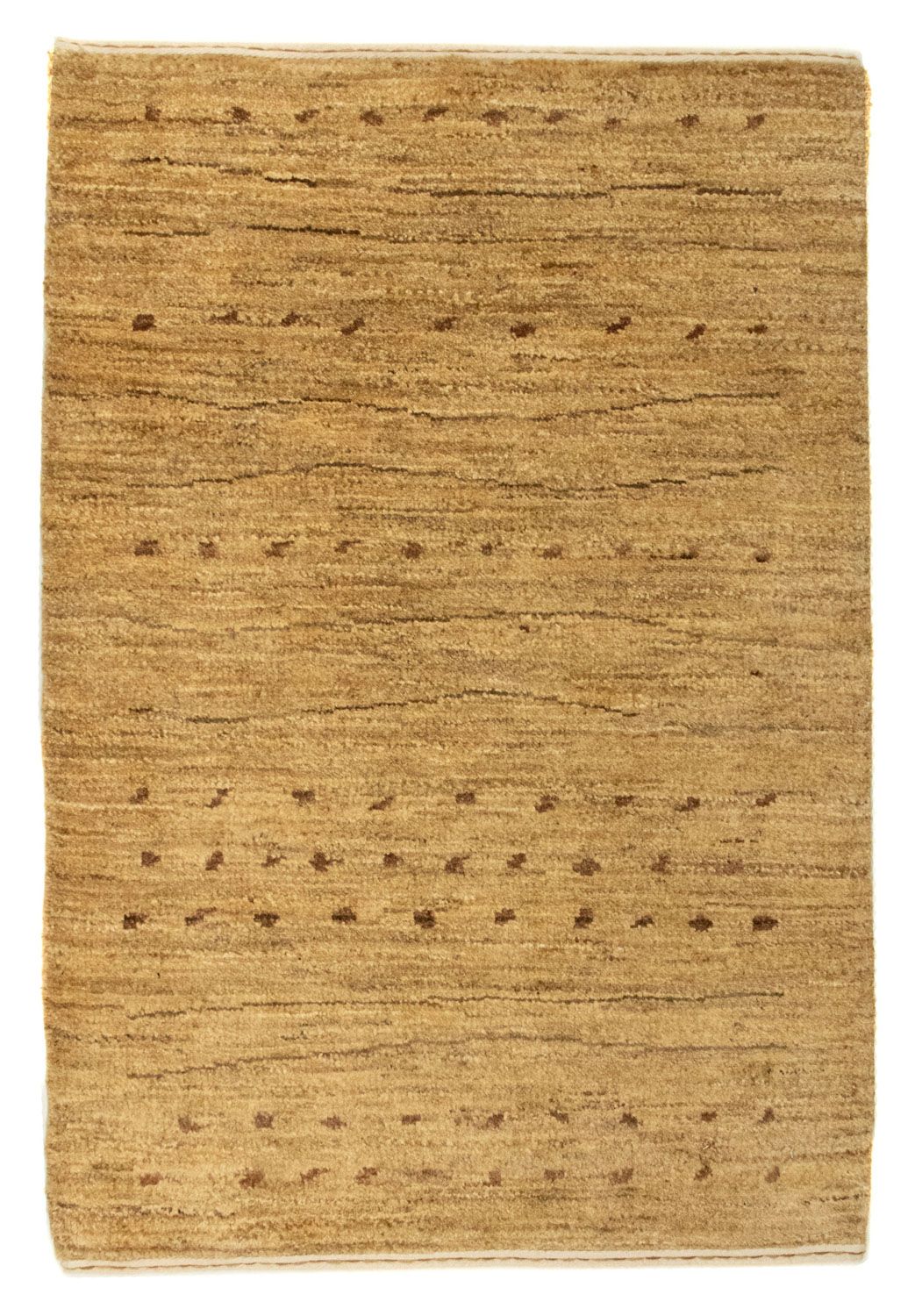 Gabbeh tapijt - Indus - 92 x 63 cm - beige