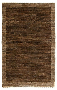 Gabbeh tapijt - Indus - 96 x 62 cm - donkerbruin