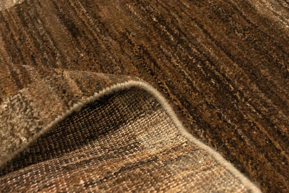 Gabbeh tapijt - Indus - 93 x 60 cm - donkerbruin