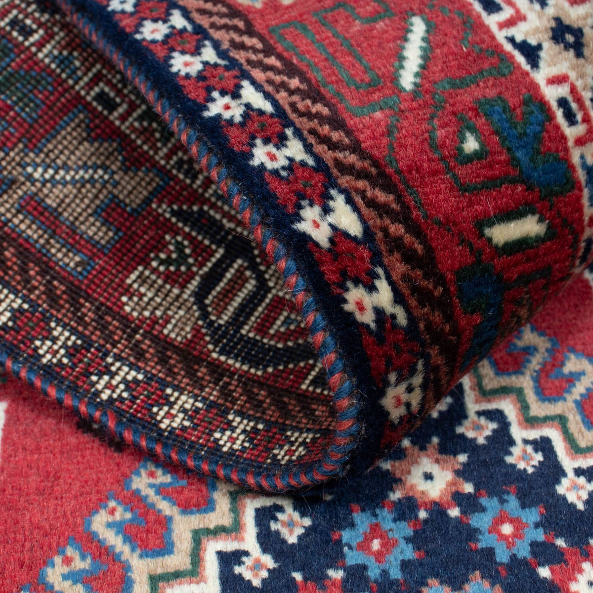 Perzisch Tapijt - Nomadisch - 145 x 100 cm - rood