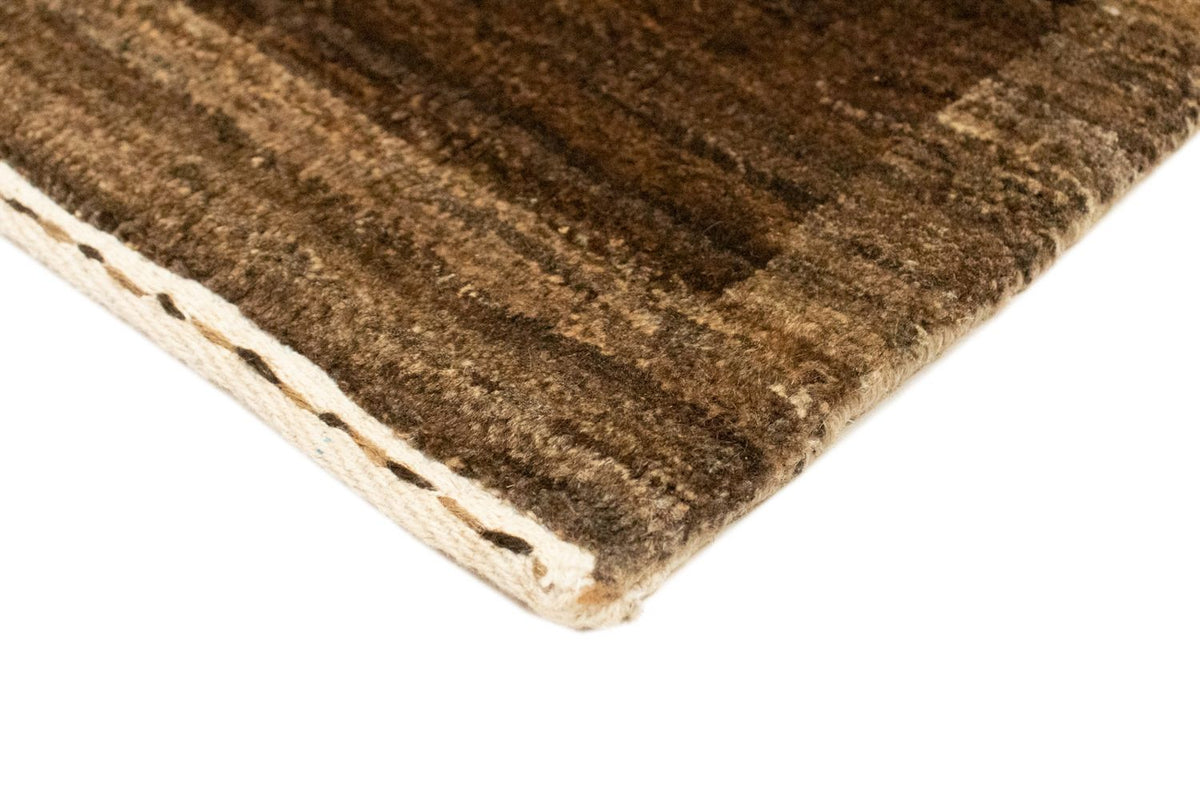 Gabbeh tapijt - Indus - 88 x 58 cm - donkerbruin