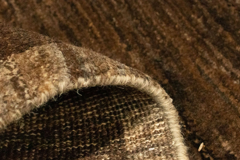 Gabbeh tapijt - Indus - 88 x 58 cm - donkerbruin