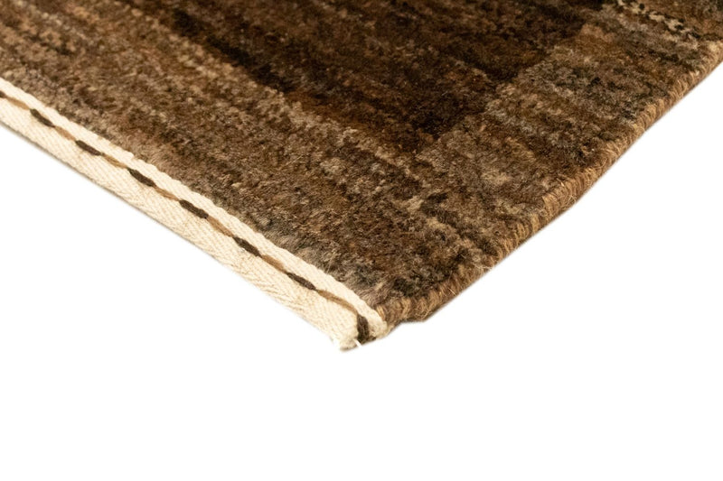 Gabbeh tapijt - Indus - 90 x 58 cm - donkerbruin