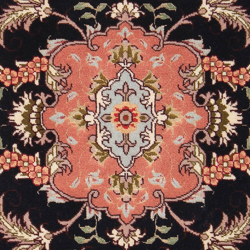 Perzisch tapijt - Tabriz - Royal - 90 x 60 cm - donkerblauw