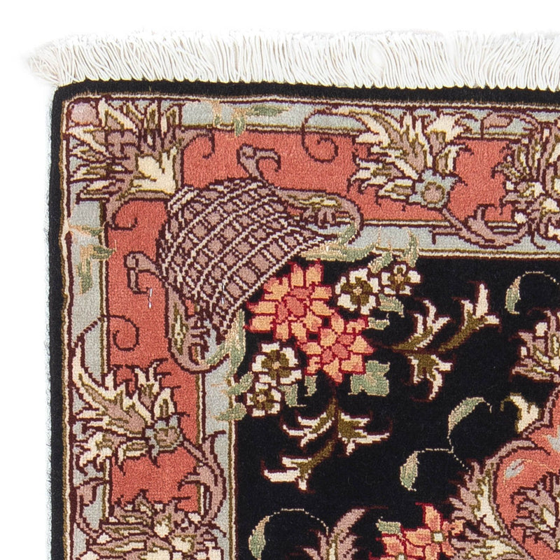 Perzisch tapijt - Tabriz - Royal - 90 x 60 cm - donkerblauw