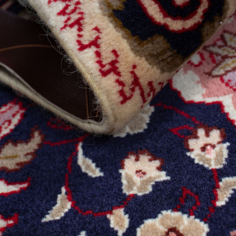 Perzisch tapijt - Tabriz - Royal - 90 x 60 cm - donkerblauw