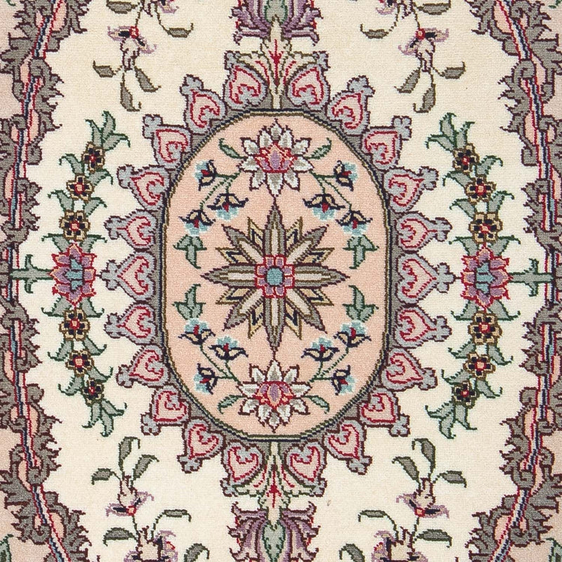 Perzisch tapijt - Tabriz - Royal - 90 x 60 cm - beige