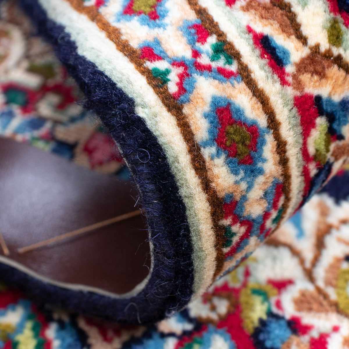 Perzisch tapijt - Royal - 70 x 53 cm - blauw