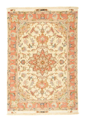 Perzisch tapijt - Tabriz - Royal - 150 x 104 cm - beige