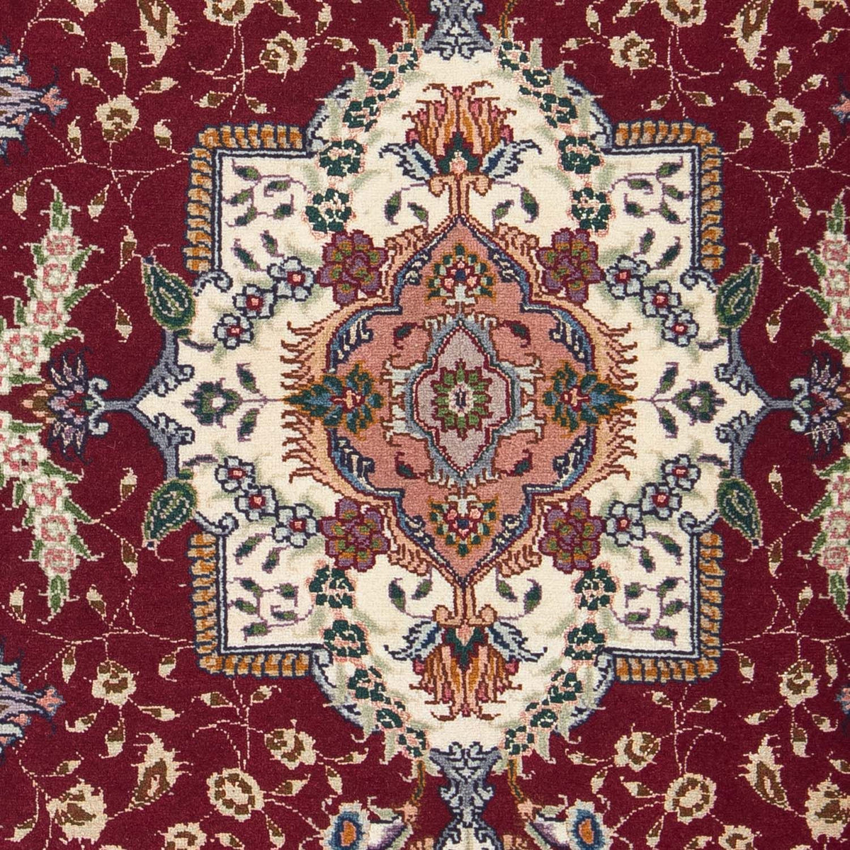 Perzisch tapijt - Tabriz - Royal - 93 x 63 cm - rood