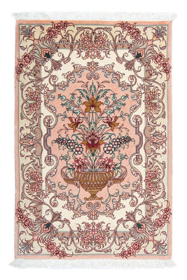 Perzisch tapijt - Tabriz - Royal - 90 x 60 cm - beige