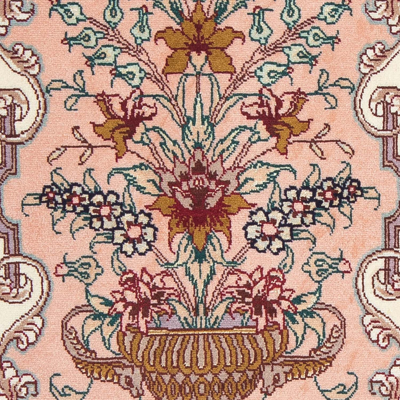 Perzisch tapijt - Tabriz - Royal - 90 x 60 cm - beige