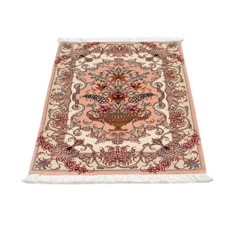 Perzisch tapijt - Tabriz - Royal - 90 x 60 cm - beige