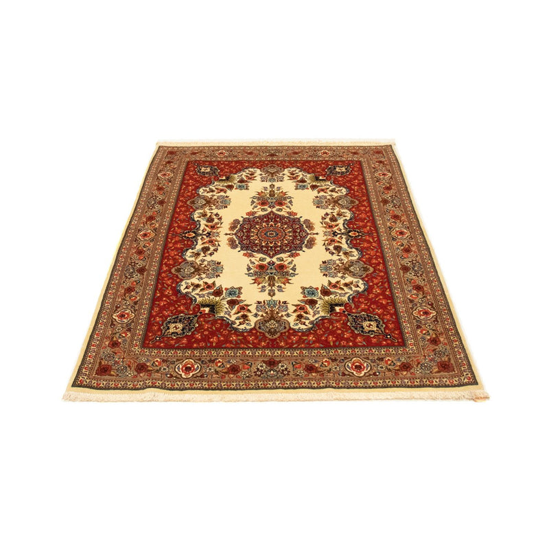 Perzisch tapijt - Ghom - 151 x 105 cm - beige
