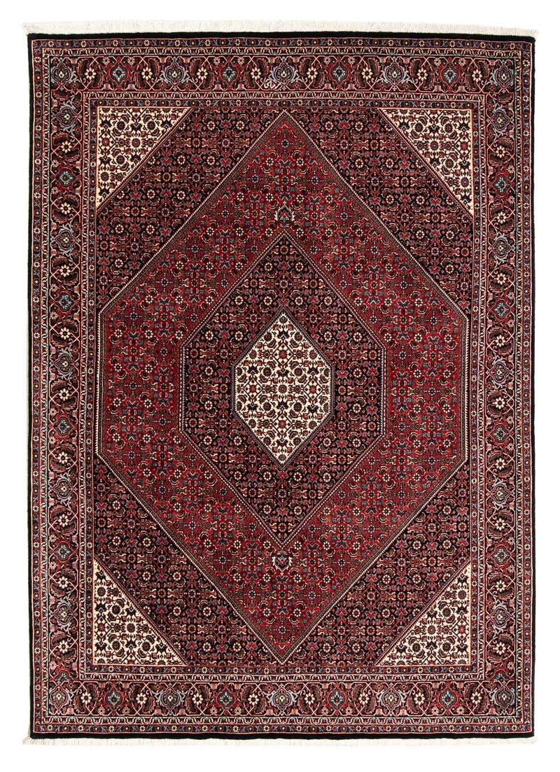 Perzisch tapijt - Bijar - 241 x 170 cm - donkerrood