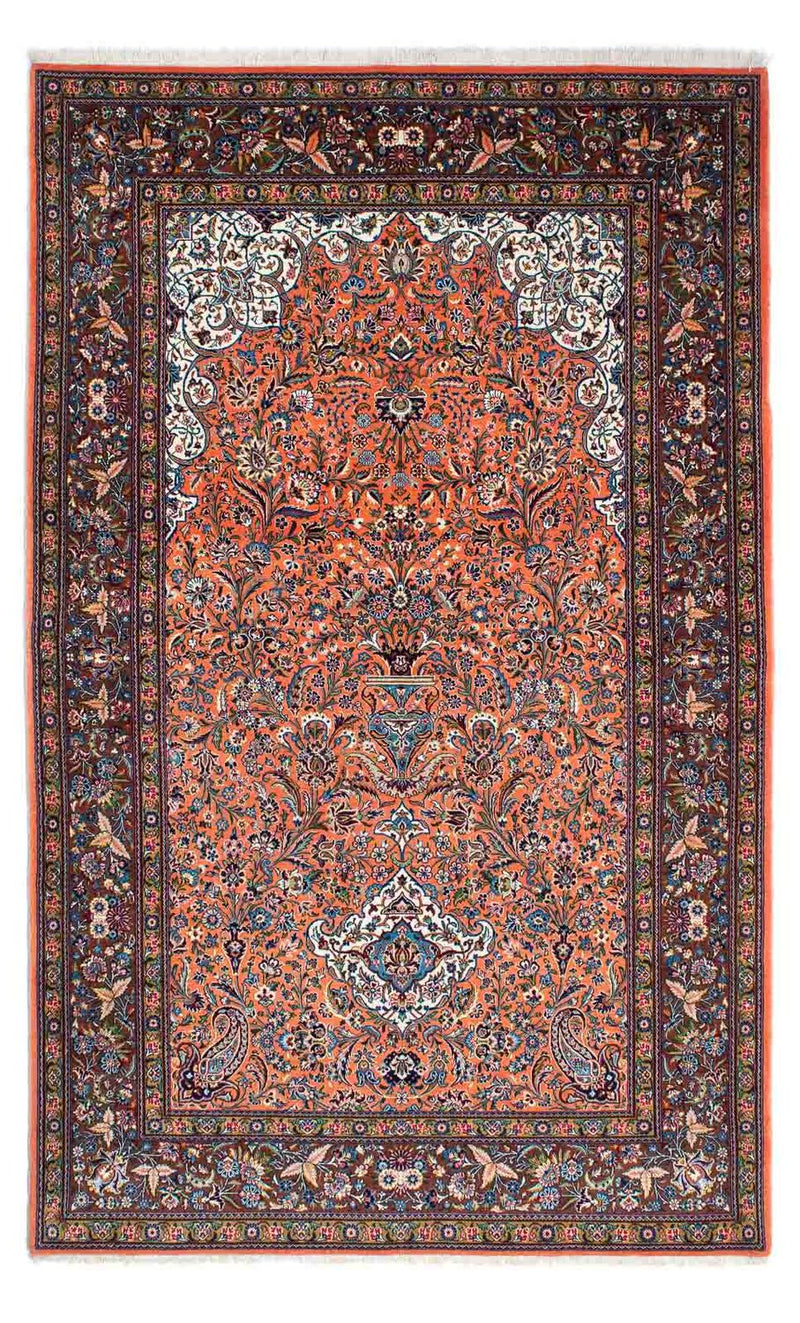 Perzisch tapijt - Ghom - 219 x 135 cm - roest