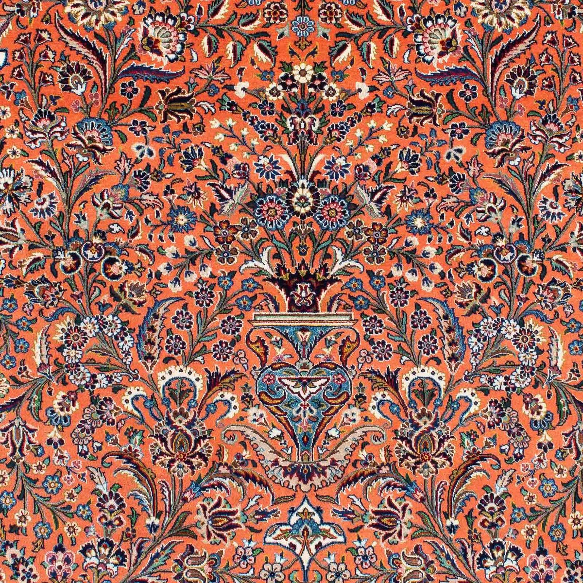 Perzisch tapijt - Ghom - 219 x 135 cm - roest