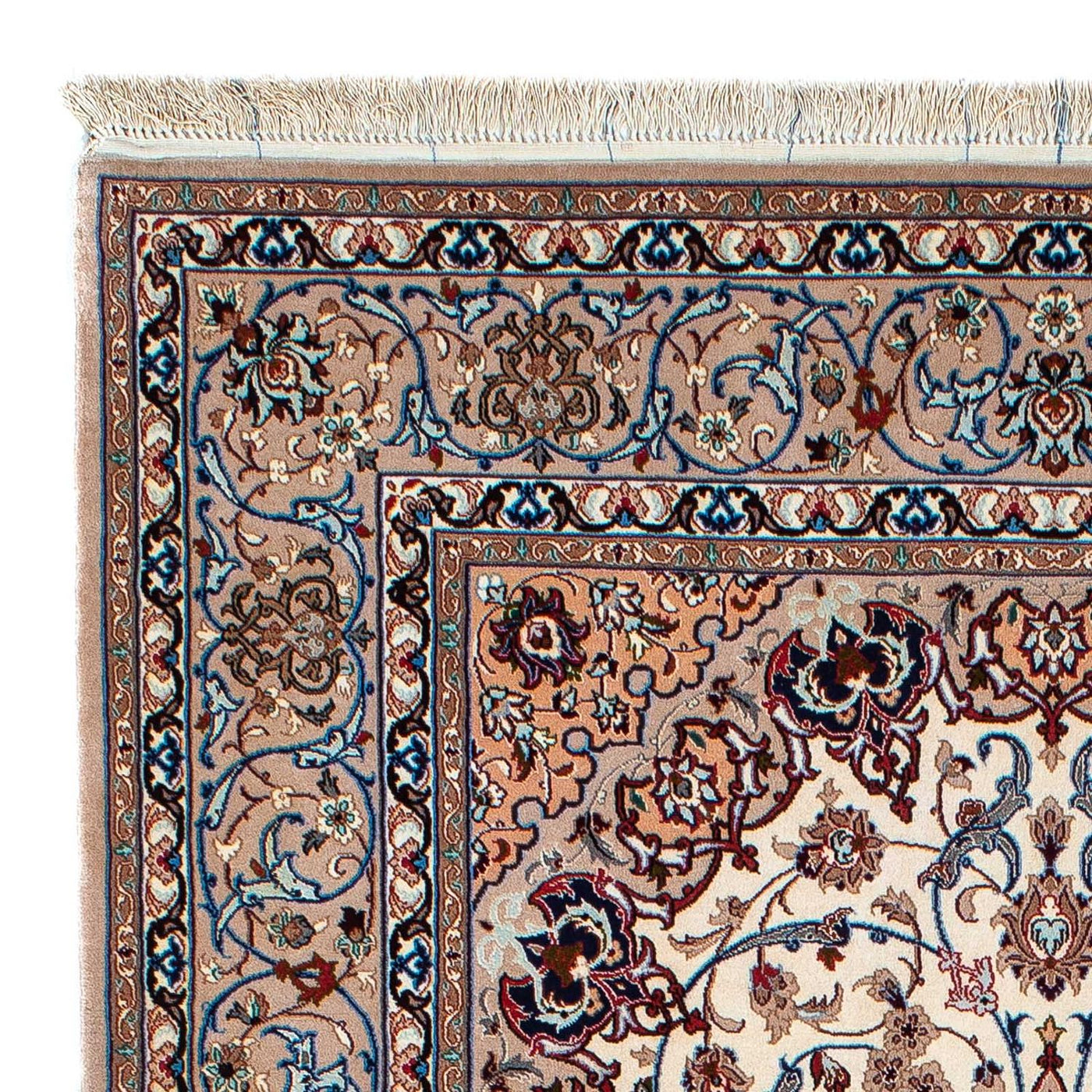 Qom zijde Tapijt 202x128cm - Perzisch tapijt