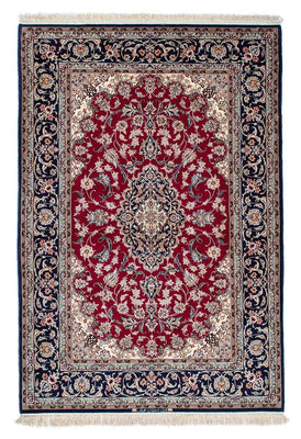 Zijden tapijt - Ghom Silk - Premium - 200 x 130 cm - rood