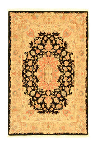 Perzisch tapijt - Tabriz - Royal - 157 x 101 cm - zwart